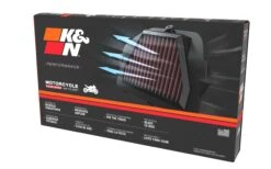 High-Flow Original Lifetime Engine Air Filter - BMW S1000RR -Auto Filter Shop 12265R 2 angle RevA 8