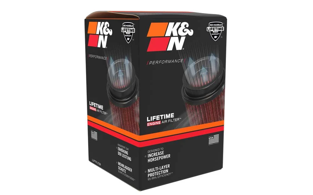 K&N High-Flow Original Universal Air Filter - 2-1/16"FLG,3-1/2"OD,4"H 10 K&N High-Flow Original Universal Air Filter - 2-1/16"FLG,3-1/2"OD,4"H - Image 10