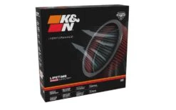 K&N High-Flow Original Lifetime Engine Air Filter - GM CARS & TRUCKS V8 -Auto Filter Shop 14256 3 angle