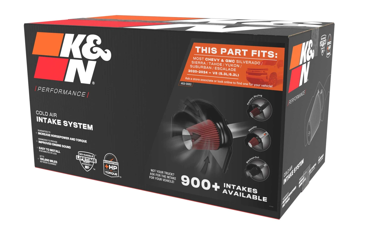 K&N Cold Air Intake - High-flow, Roto-mold Tube - DODGE/RAM 1500 V8-5.7LHEMI 14 K&N Cold Air Intake - High-flow, Roto-mold Tube - DODGE/RAM 1500 V8-5.7LHEMI - Image 14