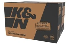 K&N Cold Air Intake - High-flow, Aluminum Tube - TOYOTA TACOMA L4-2.7L -Auto Filter Shop 14663 4 angle 84