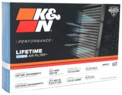 K&N Lifetime Washable CABIN AIR FILTER 23 K&N Lifetime Washable CABIN AIR FILTER -Auto Filter Shop 14678 2 Angle 9 1
