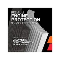 71-3092 K&N Performance Air Intake System -Auto Filter Shop 2Layers Dryflow 14