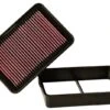 K&N High-Flow Original Lifetime Engine Air Filter - MITSUBISHI OUTLANDER V6-3.0L F/I -Auto Filter Shop 33 2392 1