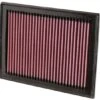 K&N High-Flow Original Lifetime Engine Air Filter - NISSAN SENTRA L4-2.5L F/I -Auto Filter Shop 33 2409 2