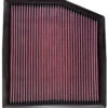 K&N High-Flow Original Lifetime Engine Air Filter - BMW 135i/335i L6-3.0L F/I -Auto Filter Shop 33 2458 2