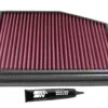 K&N High-Flow Original Lifetime Engine Air Filter - PORSCHE BOXSTER 2.5L H6/ 2.7/3.2L H6 -Auto Filter Shop 33 2773 2