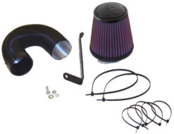 K&N Cold Air Intake - High-flow, Roto-mold Tube - AUDI A4 1.8I T 150BHP '95 O