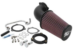 K&N Cold Air Intake - High-flow, Roto-mold Tube - HARLEY SPORTSTER 883/1200CC