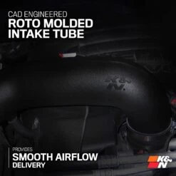 K&N Cold Air Intake - High-flow, Roto-mold Tube - DODGE RAM, L6-5.9L, TURBO DSL -Auto Filter Shop 57 1525 RMTube