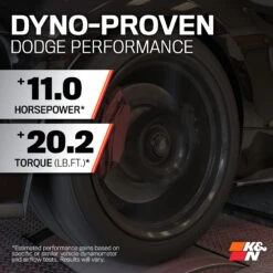 K&N Cold Air Intake - High-flow, Roto-mold Tube - DODGE RAM 2500/3500 L6-5.9L TURBO DSL -Auto Filter Shop 57 1532 Performance 1