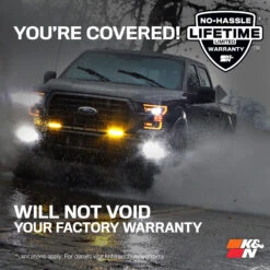 K&N Cold Air Intake - High-flow, Roto-mold Tube - FORD/LINCOLN F150/MARK LT, V8-5.4L -Auto Filter Shop 57 2556 WTY 1