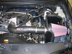 K&N Cold Air Intake - High-flow, Roto-mold Tube - FORD F150 V6-4.2L -Auto Filter Shop 57 2572 Eng