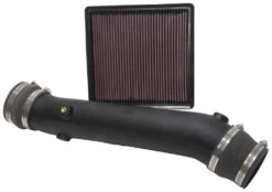 K&N Cold Air Intake - High-flow, Roto-mold Tube - FORD F150 V6-3.3L -Auto Filter Shop 57 2604 Alt