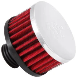 K&N Vent/ Breather Air Filter - Screw-In -Flange - 3" O.D - 1-3/4"H