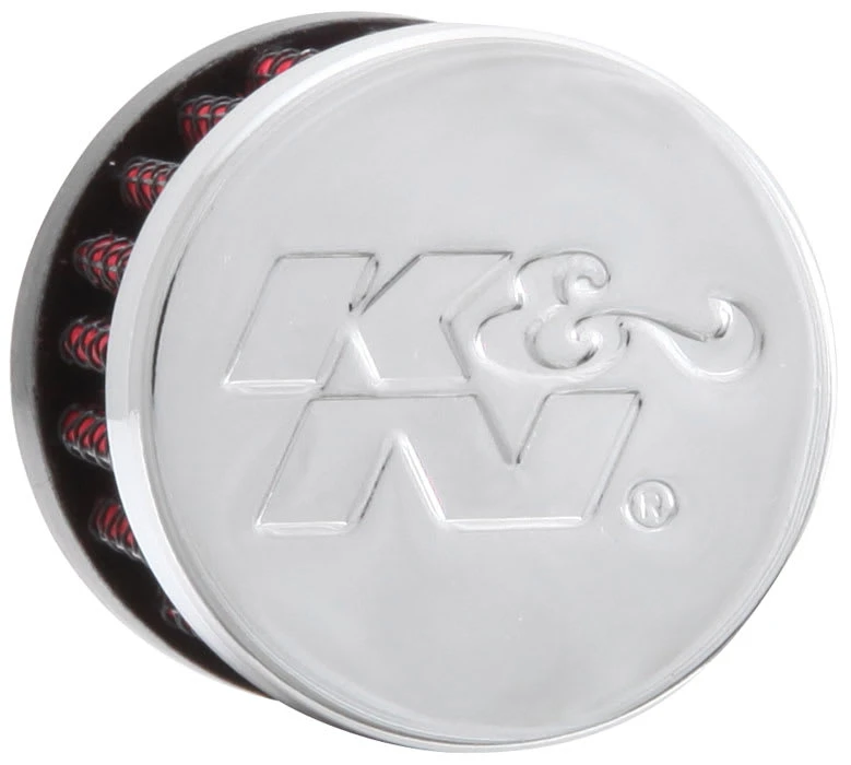 K&N Vent/ Breather Air Filter - Clamp-on - 9/16" I.D. Flange - 1-3/8" O.D - 1-1/8"H 3 K&N Vent/ Breather Air Filter - Clamp-on - 9/16" I.D. Flange - 1-3/8" O.D - 1-1/8"H - Image 3