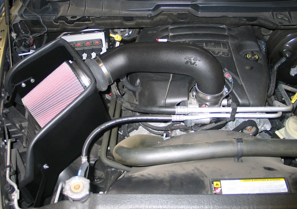 K&N Cold Air Intake - High-flow, Roto-mold Tube - DODGE/RAM 1500 V8-5.7LHEMI 13 K&N Cold Air Intake - High-flow, Roto-mold Tube - DODGE/RAM 1500 V8-5.7LHEMI - Image 13