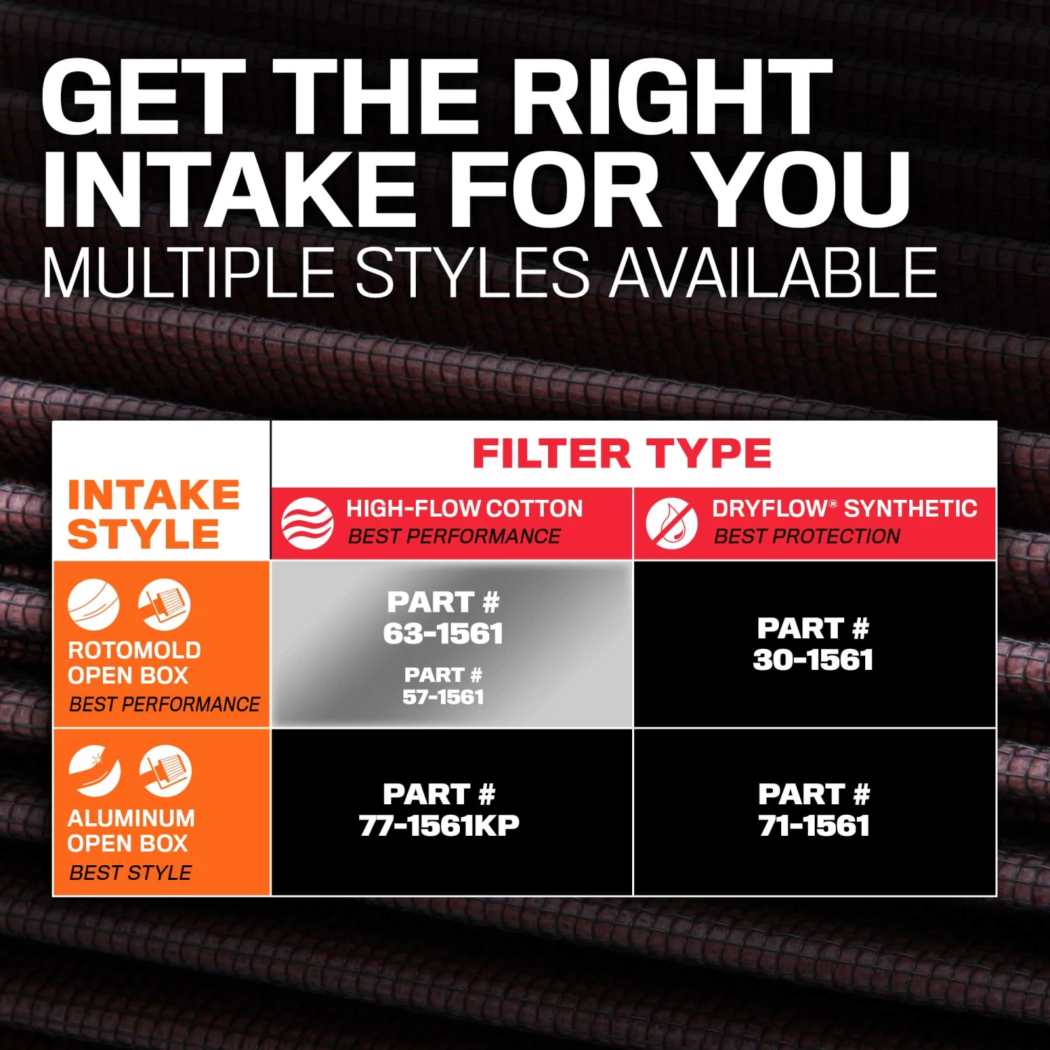 K&N Cold Air Intake - High-flow, Roto-mold Tube - DODGE/RAM 1500 V8-5.7LHEMI 11 K&N Cold Air Intake - High-flow, Roto-mold Tube - DODGE/RAM 1500 V8-5.7LHEMI - Image 11