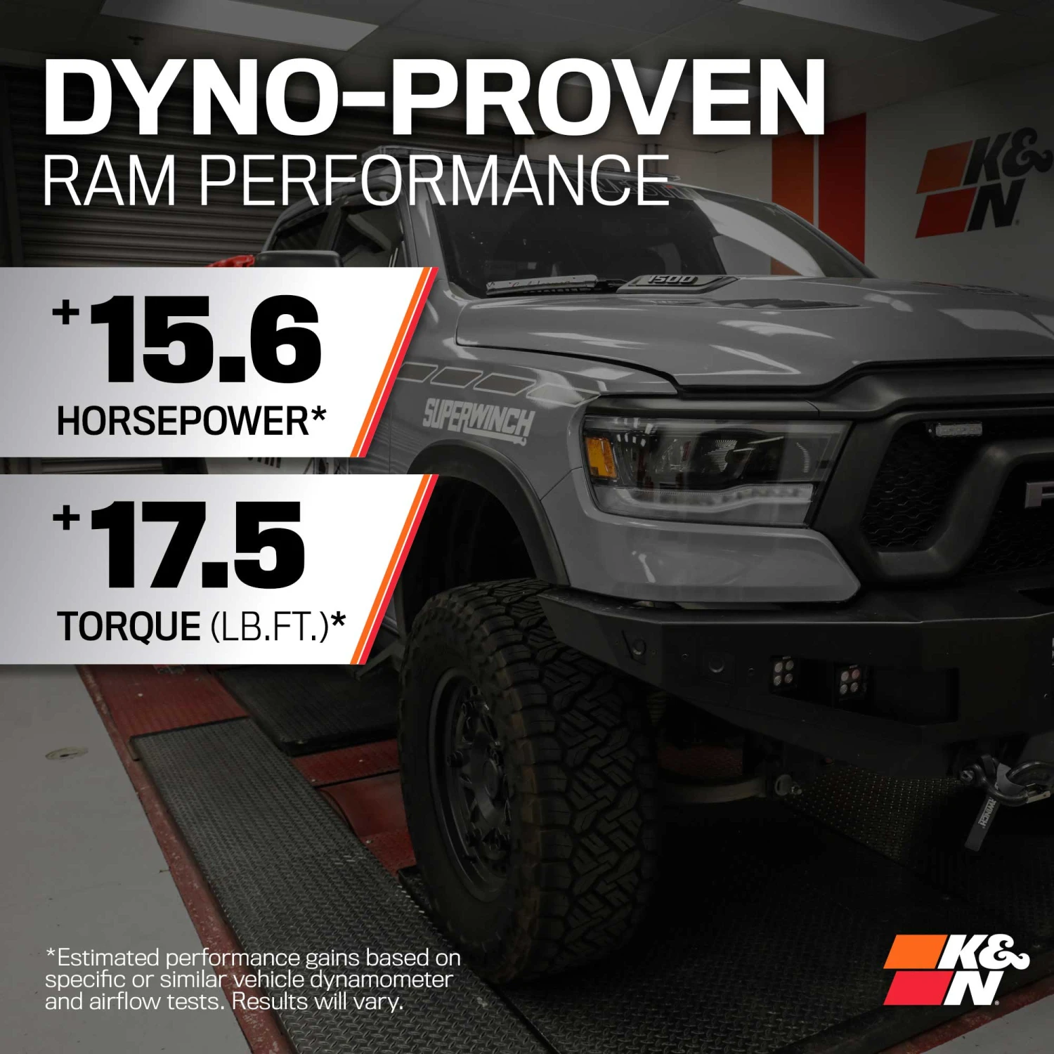 K&N Cold Air Intake - High-flow, Roto-mold Tube - DODGE/RAM 1500 V8-5.7LHEMI 3 K&N Cold Air Intake - High-flow, Roto-mold Tube - DODGE/RAM 1500 V8-5.7LHEMI - Image 3