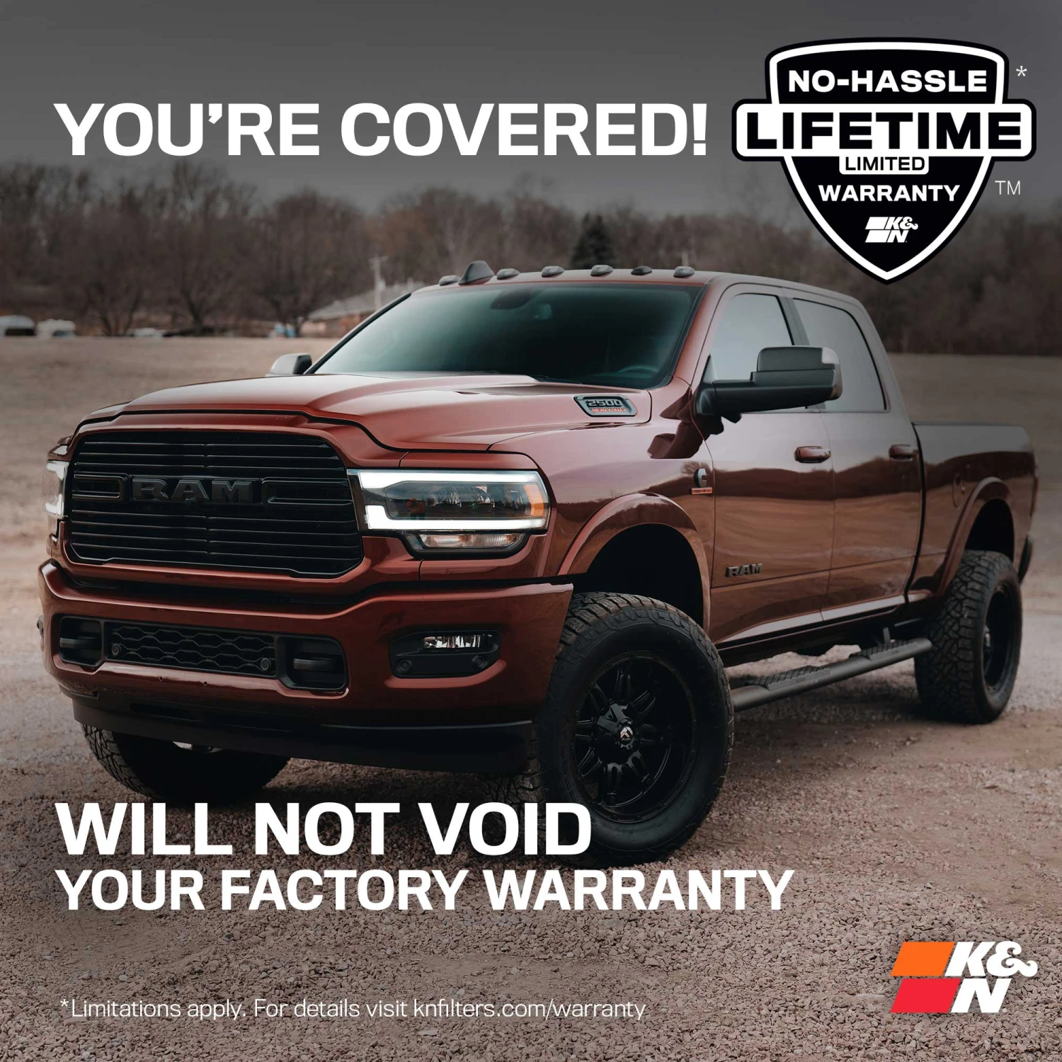 K&N Cold Air Intake - High-flow, Roto-mold Tube - DODGE/RAM 1500 V8-5.7LHEMI 9 K&N Cold Air Intake - High-flow, Roto-mold Tube - DODGE/RAM 1500 V8-5.7LHEMI - Image 9