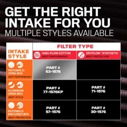 K&N Cold Air Intake - High-flow, Roto-mold Tube - JEEP WRANGLER JL V6-3.6L 27 K&N Cold Air Intake - High-flow, Roto-mold Tube - JEEP WRANGLER JL V6-3.6L -Auto Filter Shop 63 1576 Options