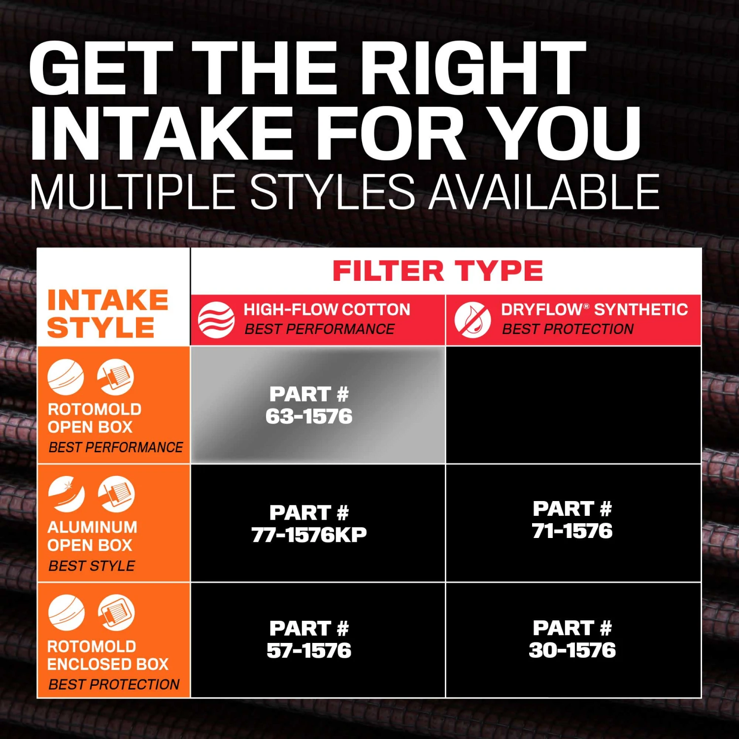 K&N Cold Air Intake - High-flow, Roto-mold Tube - JEEP WRANGLER JL V6-3.6L 11 K&N Cold Air Intake - High-flow, Roto-mold Tube - JEEP WRANGLER JL V6-3.6L - Image 11