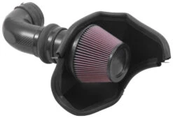 K&N Cold Air Intake - High-flow, Roto-mold Tube - CADILLAC CTS-V V8-6.2L