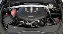 K&N Cold Air Intake - High-flow, Roto-mold Tube - CADILLAC CTS-V V8-6.2L 27 K&N Cold Air Intake - High-flow, Roto-mold Tube - CADILLAC CTS-V V8-6.2L -Auto Filter Shop 63 3096 Eng 1