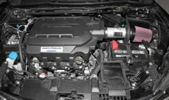 K&N Cold Air Intake - High-flow, Aluminum Tube - HONDA ACCORD V6-3.5L -Auto Filter Shop 69 1212TS REV A eng 1