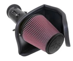 K&N Cold Air Intake - High-flow, Aluminum Tube - DODGE CHALLENGER HELLCAT V8-6.2L , S