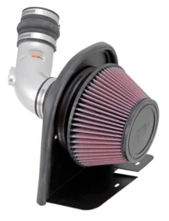 K&N Cold Air Intake - High-flow, Aluminum Tube - FORD FOCUS ST L4-2.0L 26 K&N Cold Air Intake - High-flow, Aluminum Tube - FORD FOCUS ST L4-2.0L -Auto Filter Shop 69 3518TS Angle 1