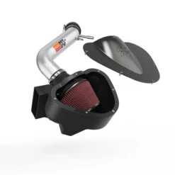 K&N Cold Air Intake - High-flow, Aluminum Tube - FORD MUSTANG 3.7L-V6 -Auto Filter Shop 69 3529TP 3D