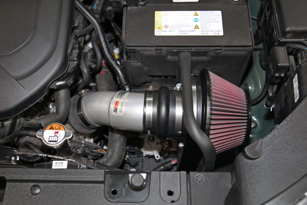 K&N Cold Air Intake - High-flow, Aluminum Tube - KIA SOUL L4-2.0L 14 K&N Cold Air Intake - High-flow, Aluminum Tube - KIA SOUL L4-2.0L - Image 14
