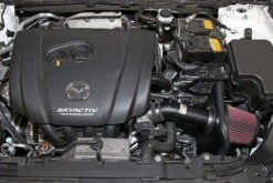 K&N Cold Air Intake - High-flow, Aluminum Tube - MAZDA 3 L4-2.0LSKYACTI -Auto Filter Shop 69 6033TTK Eng2
