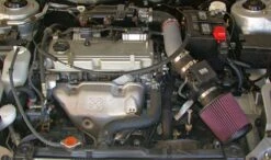 Cold Air Intake - High-flow, Aluminum Tube - MITSUBISHI ECLIPSE, L4-2.4L -Auto Filter Shop 69 6506TS Eng 1