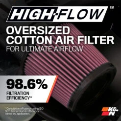 K&N Cold Air Intake - High-flow, Aluminum Tube - NISSAN/INFINITI 370Z/G37 V6-3.7L , SILVE -Auto Filter Shop 69 7078TS Efficiency