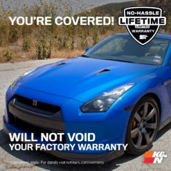 K&N Cold Air Intake - High-flow, Aluminum Tube - NISSAN/INFINITI 370Z/G37 V6-3.7L , SILVE -Auto Filter Shop 69 7078TS WTY