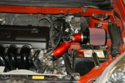 K&N Cold Air Intake - High-flow, Aluminum Tube - TOYOTA MATRIX XR, (SR), '03; RE -Auto Filter Shop 69 8600TR Eng 1