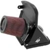 K&N Cold Air Intake - High-flow, Aluminum Tube - AUDI A4 L4-2.0L -Auto Filter Shop 69 9505T