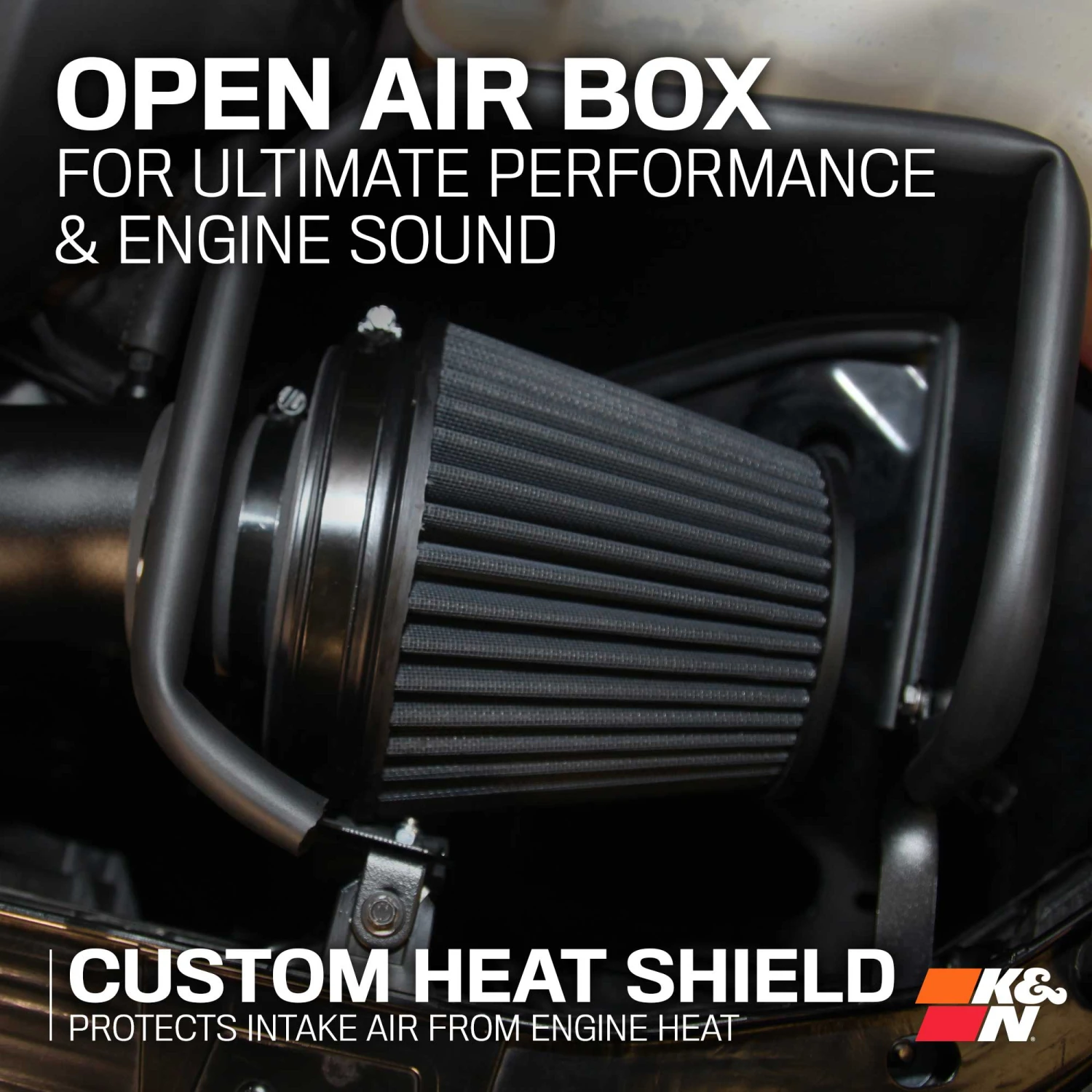 K&N Cold Air Intake - Dryflow, Aluminum Tube - DODGE/CHRYSLER V8-5.7/6.1L 6 K&N Cold Air Intake - Dryflow, Aluminum Tube - DODGE/CHRYSLER V8-5.7/6.1L - Image 6