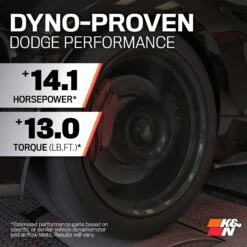 K&N Cold Air Intake - Dryflow, Aluminum Tube - DODGE/CHRYSLER V8-5.7/6.1L 19 K&N Cold Air Intake - Dryflow, Aluminum Tube - DODGE/CHRYSLER V8-5.7/6.1L -Auto Filter Shop 71 1542 Perform