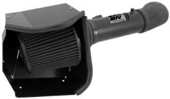 K&N Cold Air Intake - Dryflow, Aluminum Tube - FORD F SUPER DUTY V8-6.7L DSL