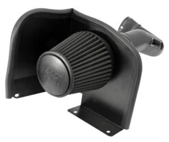 K&N Cold Air Intake - Dryflow, Aluminum Tube - CHEV/GMC/CADILLAC, V8-4.8/5.3/6.0/6.2 -Auto Filter Shop 71 3058 2Angle