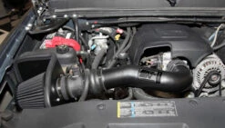 K&N Cold Air Intake - Dryflow, Aluminum Tube - CHEV/GMC/CADILLAC, V8-4.8/5.3/6.0/6.2 -Auto Filter Shop 71 3058 2Eng