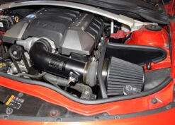 K&N Cold Air Intake - Dryflow, Aluminum Tube - CHEVROLET CAMARO SS 6.2L-V8 -Auto Filter Shop 71 4519 2Eng2 1