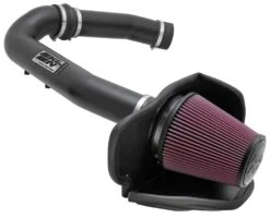 K&N Cold Air Intake - High-flow, Aluminum Tube - JEEP GRAND CHEROKEE, DODGE DURANGO V6