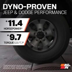 K&N Cold Air Intake - High-flow, Aluminum Tube - JEEP GRAND CHEROKEE V6-3.6L -Auto Filter Shop 77 1572KS Performance 1