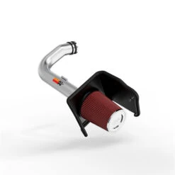 K&N Cold Air Intake - High-flow, Aluminum Tube - FORD F150, V8-5.4L (BRIGHT 22 K&N Cold Air Intake - High-flow, Aluminum Tube - FORD F150, V8-5.4L (BRIGHT -Auto Filter Shop 77 2556KP 3D
