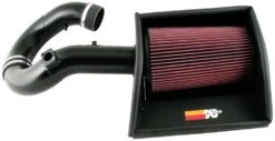 K&N Cold Air Intake - High-flow, Aluminum Tube - GM TOPKICK/KODIAK, V8-6.6 DSL