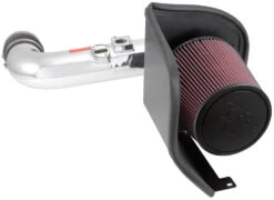 K&N Cold Air Intake - High-flow, Aluminum Tube - CHEVROLET/GMC/ SILVERADO/SIERRA, 6.6 25 K&N Cold Air Intake - High-flow, Aluminum Tube - CHEVROLET/GMC/ SILVERADO/SIERRA, 6.6 -Auto Filter Shop 77 3077KP REV A Alt 1